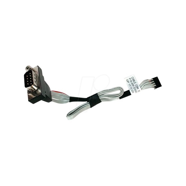 Shuttle Serial pinheader 2mm -> Serial RS-232 DB9 F/M hátlapi kivezetés 0.21m