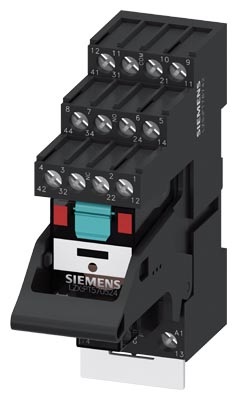 Siemens 3RM1001-3AA04 komplett 230V AC 4CO dugaszolható relé