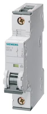 Siemens 5SY6106-6 6KA 1P B6 kismegszakító