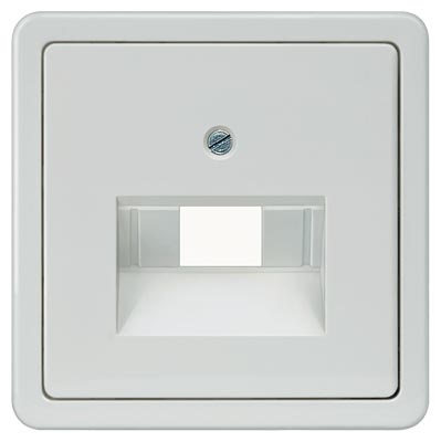 Siemens 5TG1818 DELTA PROFIL titánfehér telefon csatlakozó fedél