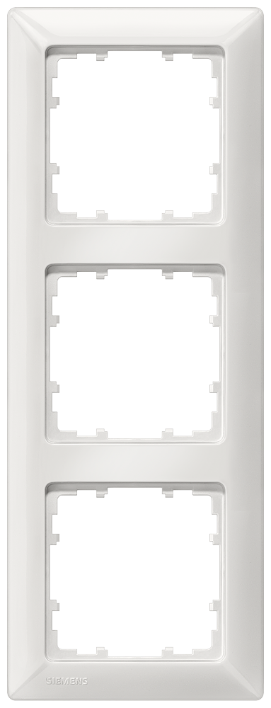 Siemens 5TG2553-0 DELTA LINE titánfehér 3-as keret