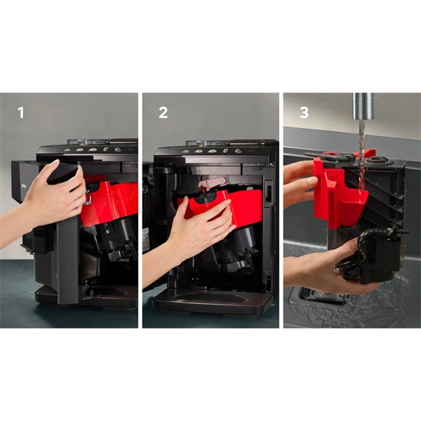 Siemens TP511R09 fekete automata kávéfőző