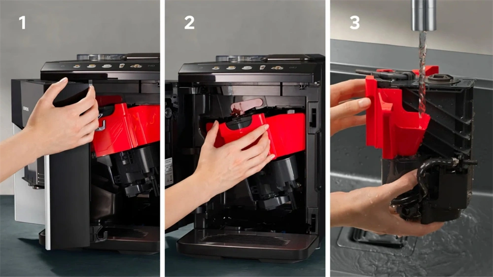 Siemens TQ513R01 fekete automata kávéfőző