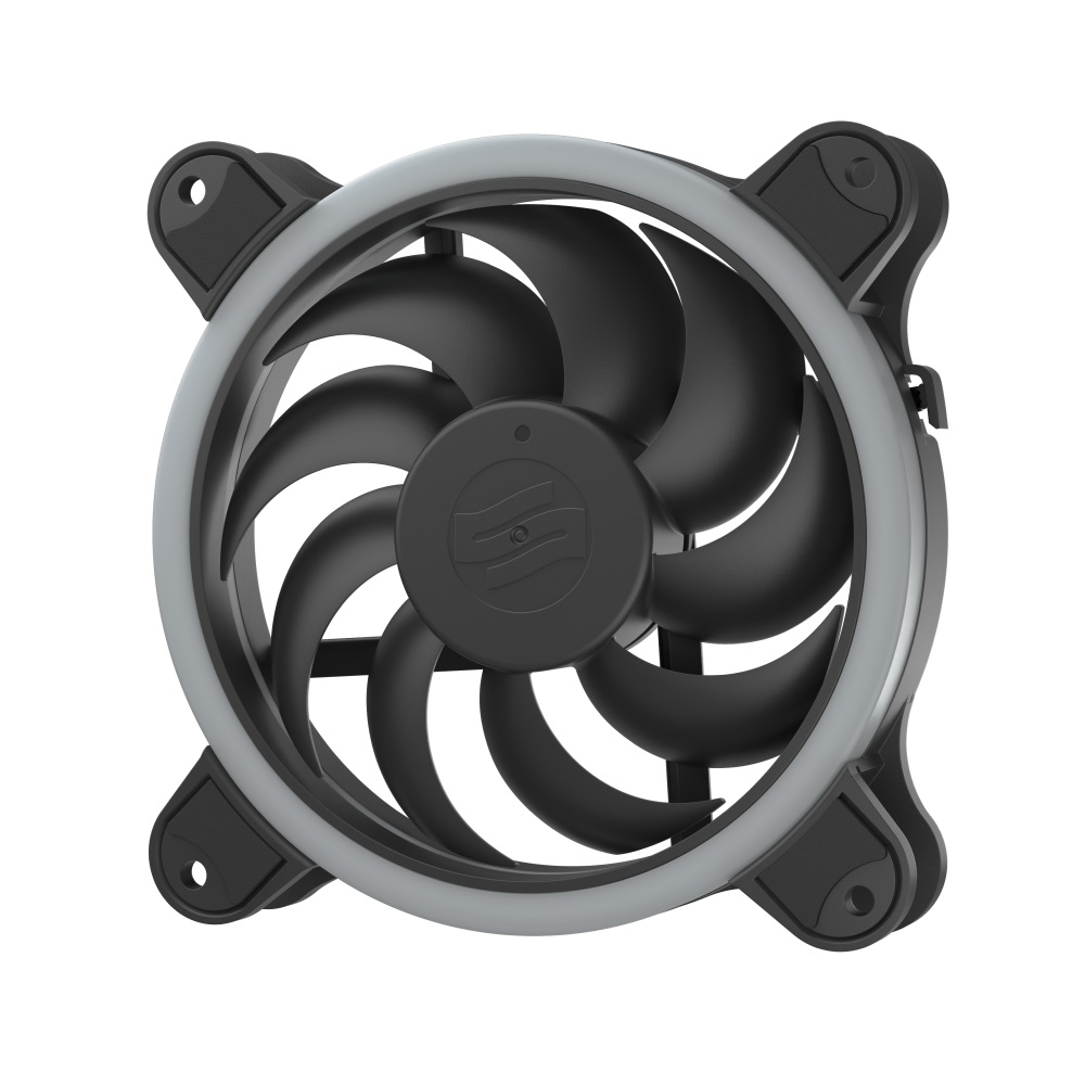 SilentiumPC 120mm Corona HP EVO ARGB ház hűtőventilátor