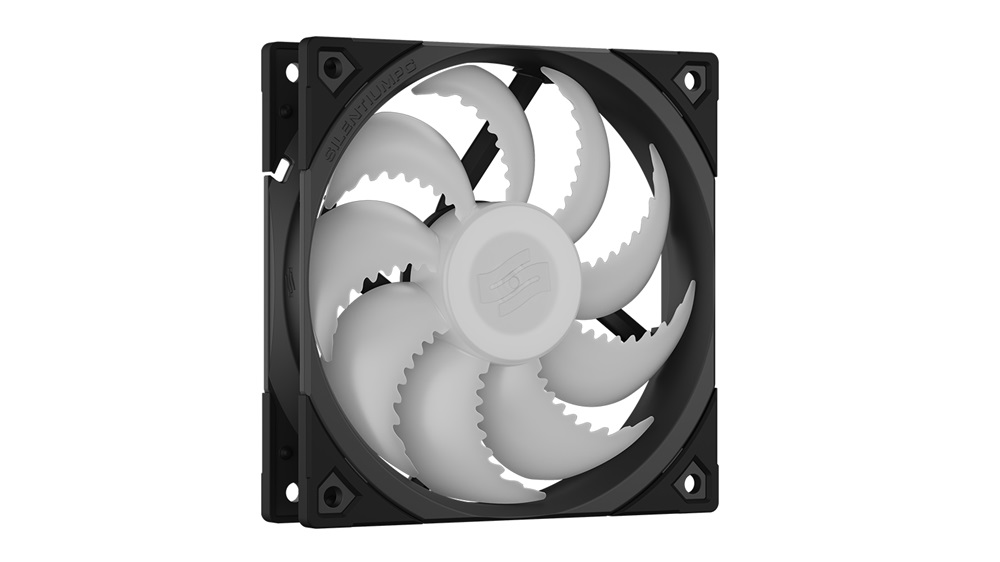 SilentiumPC 120mm Fluctus 120 PWM ARGB ház hűtőventilátor