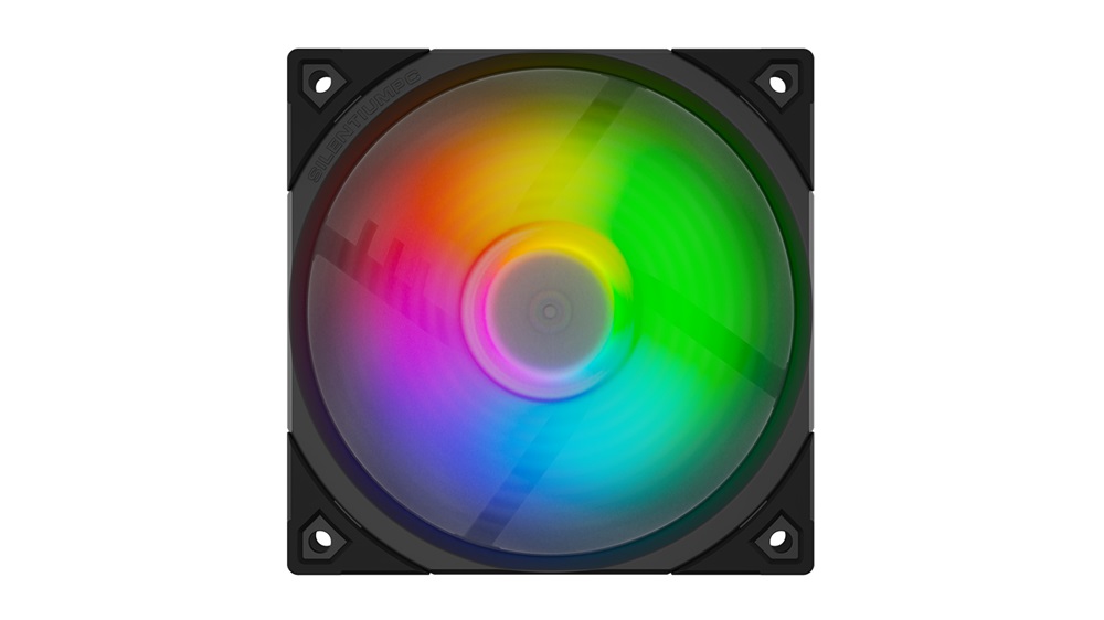 SilentiumPC 120mm Fluctus 120 PWM ARGB ház hűtőventilátor