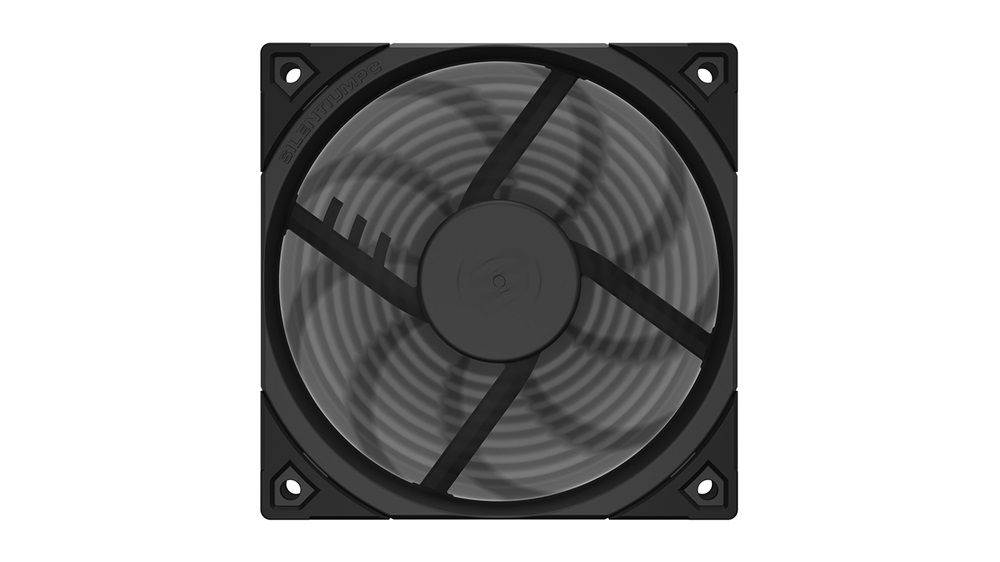SilentiumPC 120mm Fluctus 120 PWM ház hűtőventilátor