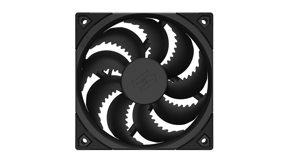 SilentiumPC 120mm Fluctus 120 PWM ház hűtőventilátor