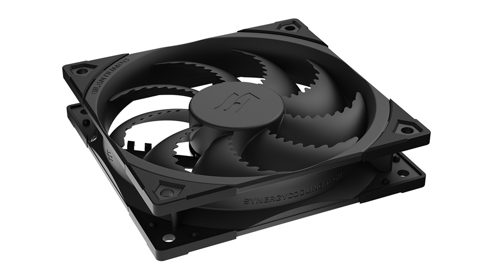 SilentiumPC 120mm Fluctus 120 PWM ház hűtőventilátor