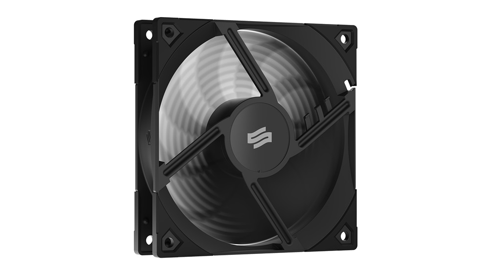 SilentiumPC 120mm Fluctus 120 PWM ház hűtőventilátor