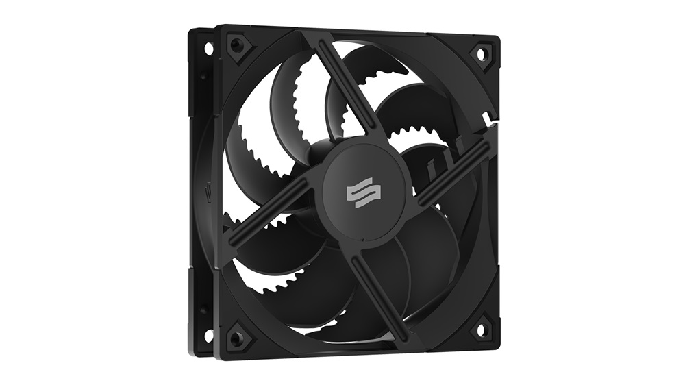 SilentiumPC 120mm Fluctus 120 PWM ház hűtőventilátor