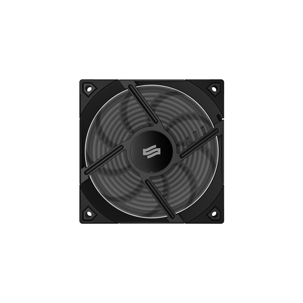 SilentiumPC 120mm Fluctus 120 PWM ház hűtőventilátor