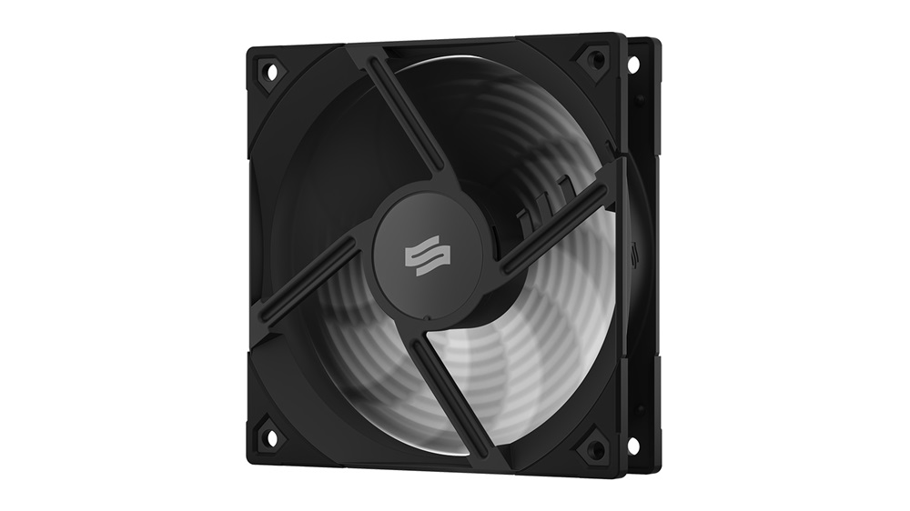 SilentiumPC 120mm Fluctus 120 PWM ház hűtőventilátor