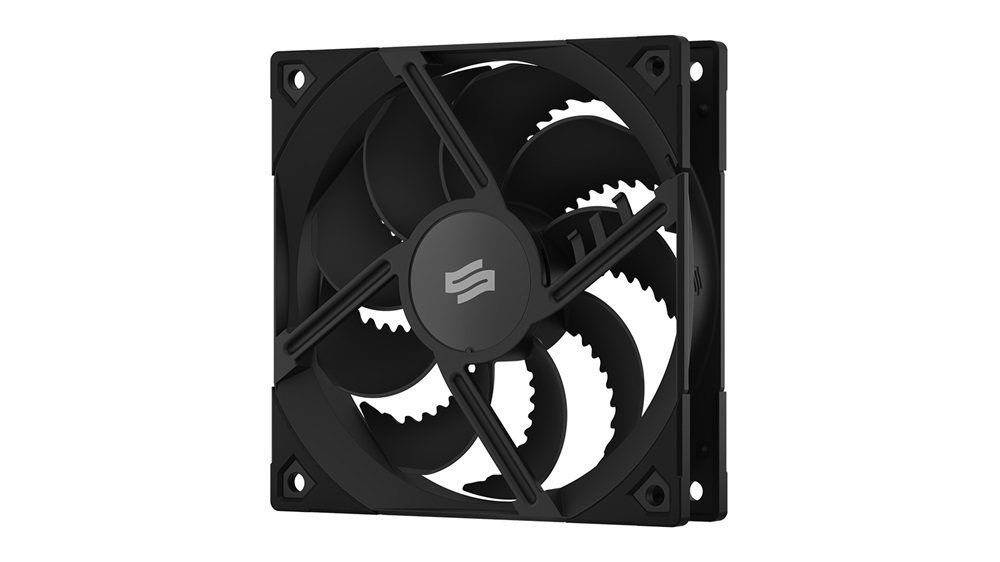 SilentiumPC 120mm Fluctus 120 PWM ház hűtőventilátor