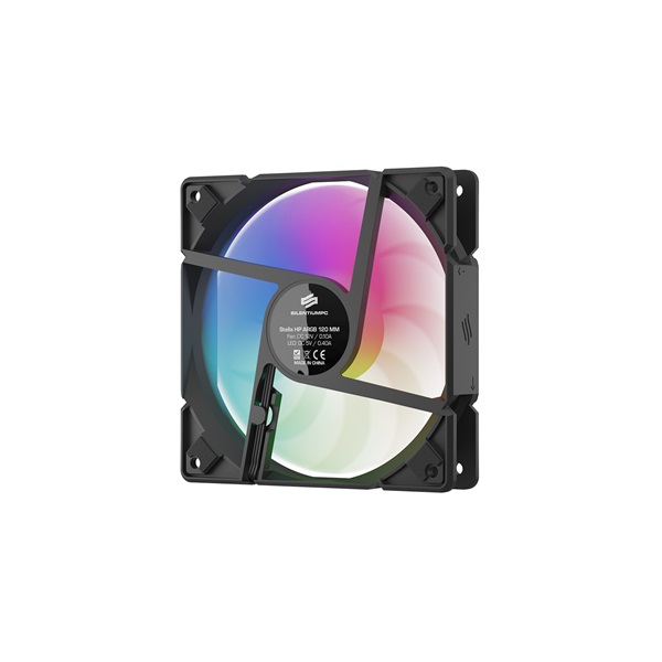 SilentiumPC 120mm Stella HP ARGB 120 Kit ház hűtőventilátor