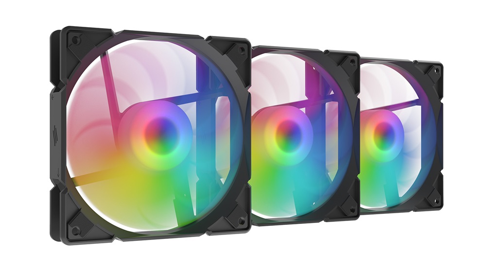 SilentiumPC 120mm Stella HP ARGB 120 PWM Kit ház hűtőventilátor