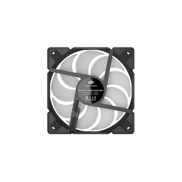 SilentiumPC 120mm Stella HP ARGB 120 PWM Kit ház hűtőventilátor
