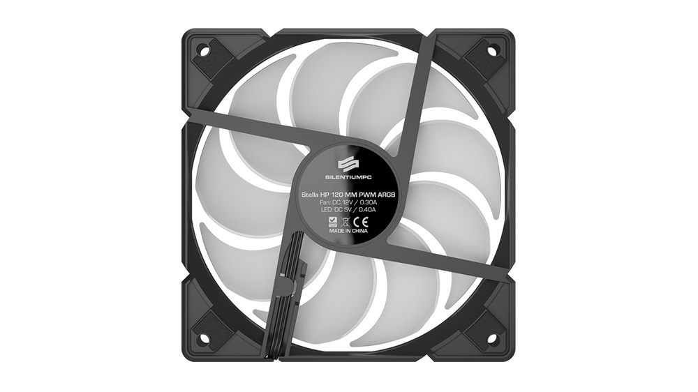 SilentiumPC 120mm Stella HP ARGB 120 PWM Kit ház hűtőventilátor