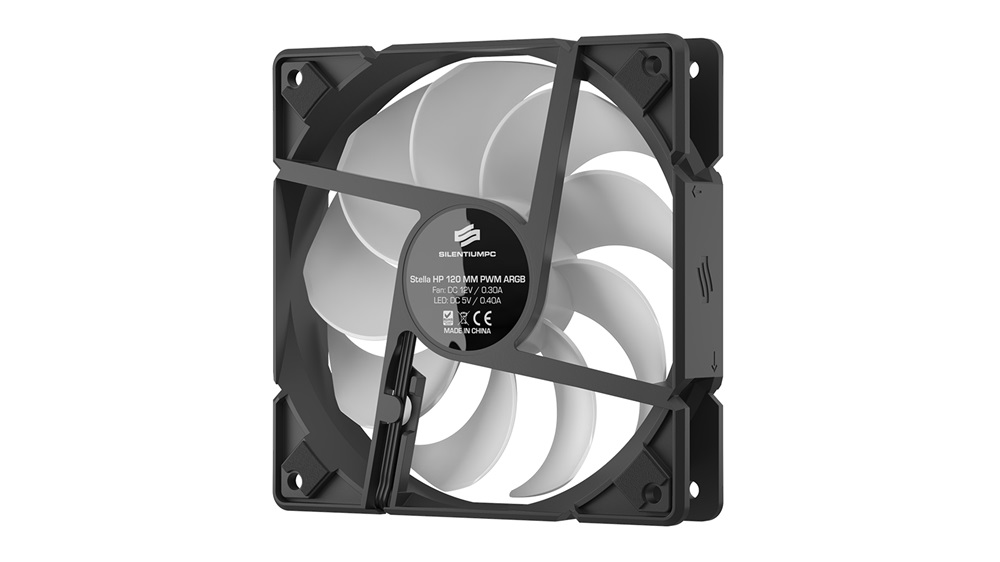 SilentiumPC 120mm Stella HP ARGB 120 PWM Kit ház hűtőventilátor
