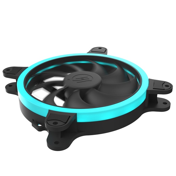 SilentiumPC 140mm Corona HP RGB 3-pack ház hűtőventilátor
