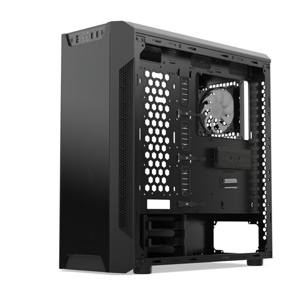 SilentiumPC Armis AR7X EVO TG ARGB Fekete (Táp nélküli) ablakos ATX ház