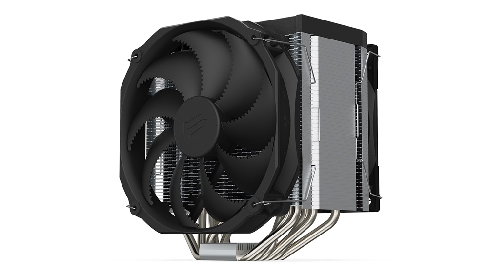 SilentiumPC Fortis 5 Dual Fan 140mm és 120mm Fekete processzor hűtő