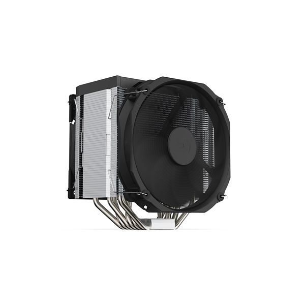 SilentiumPC Fortis 5 Dual Fan 140mm és 120mm Fekete processzor hűtő