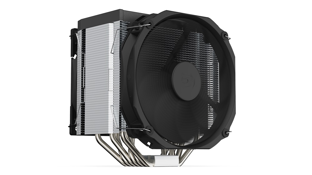 SilentiumPC Fortis 5 Dual Fan 140mm és 120mm Fekete processzor hűtő