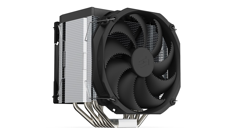 SilentiumPC Fortis 5 Dual Fan 140mm és 120mm Fekete processzor hűtő