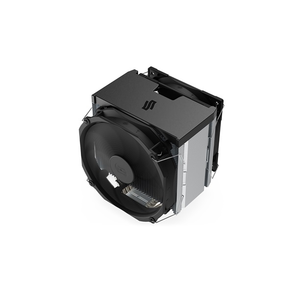 SilentiumPC Fortis 5 Dual Fan 140mm és 120mm Fekete processzor hűtő