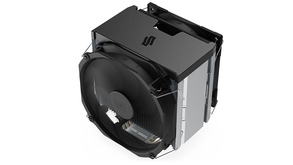 SilentiumPC Fortis 5 Dual Fan 140mm és 120mm Fekete processzor hűtő