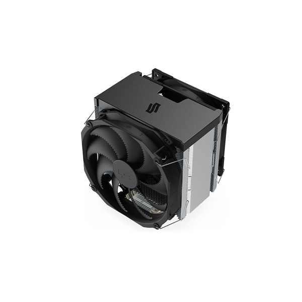 SilentiumPC Fortis 5 Dual Fan 140mm és 120mm Fekete processzor hűtő