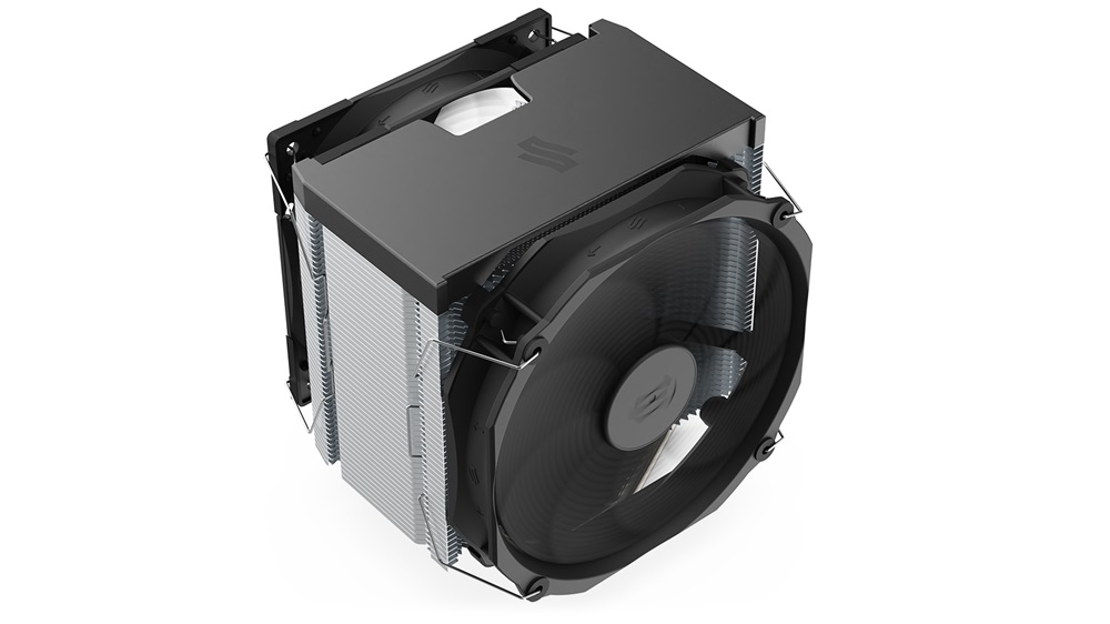 SilentiumPC Fortis 5 Dual Fan 140mm és 120mm Fekete processzor hűtő