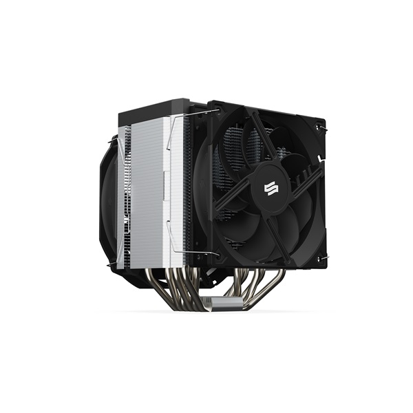 SilentiumPC Fortis 5 Dual Fan 140mm és 120mm Fekete processzor hűtő