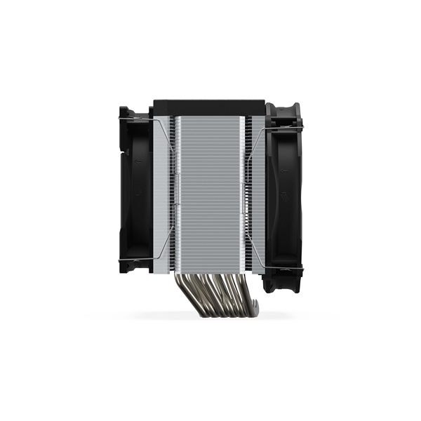 SilentiumPC Fortis 5 Dual Fan 140mm és 120mm Fekete processzor hűtő