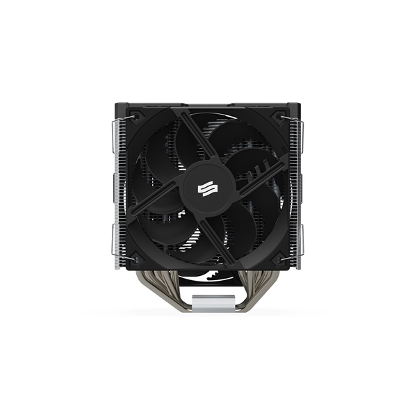 SilentiumPC Fortis 5 Dual Fan 140mm és 120mm Fekete processzor hűtő