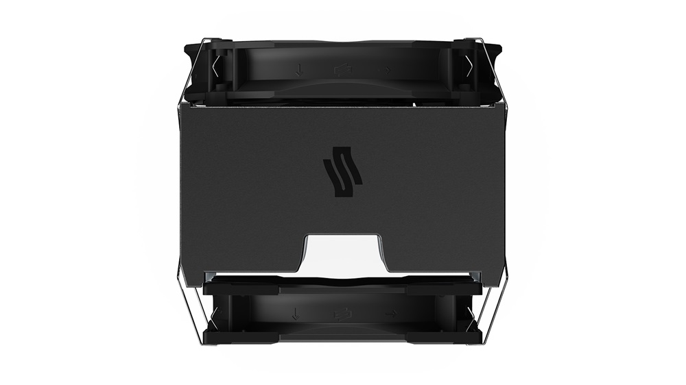 SilentiumPC Fortis 5 Dual Fan 140mm és 120mm Fekete processzor hűtő