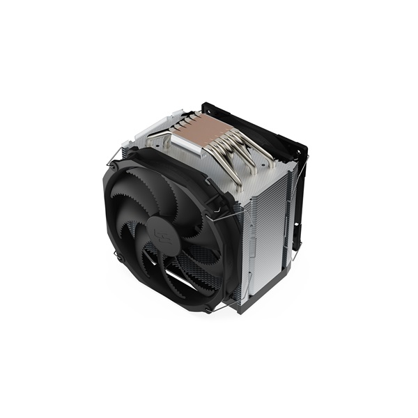 SilentiumPC Fortis 5 Dual Fan 140mm és 120mm Fekete processzor hűtő