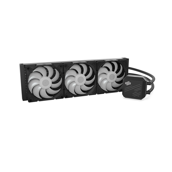 SilentiumPC Navis RGB 360 120mm Fekete vízhűtéses processzor hűtő
