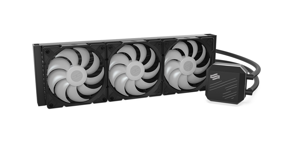 SilentiumPC Navis RGB 360 120mm Fekete vízhűtéses processzor hűtő