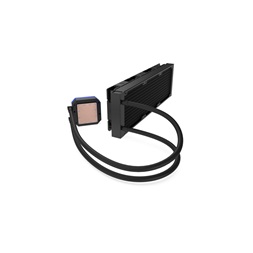 SilentiumPC Navis RGB 360 120mm Fekete vízhűtéses processzor hűtő