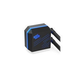 SilentiumPC Navis RGB 360 120mm Fekete vízhűtéses processzor hűtő
