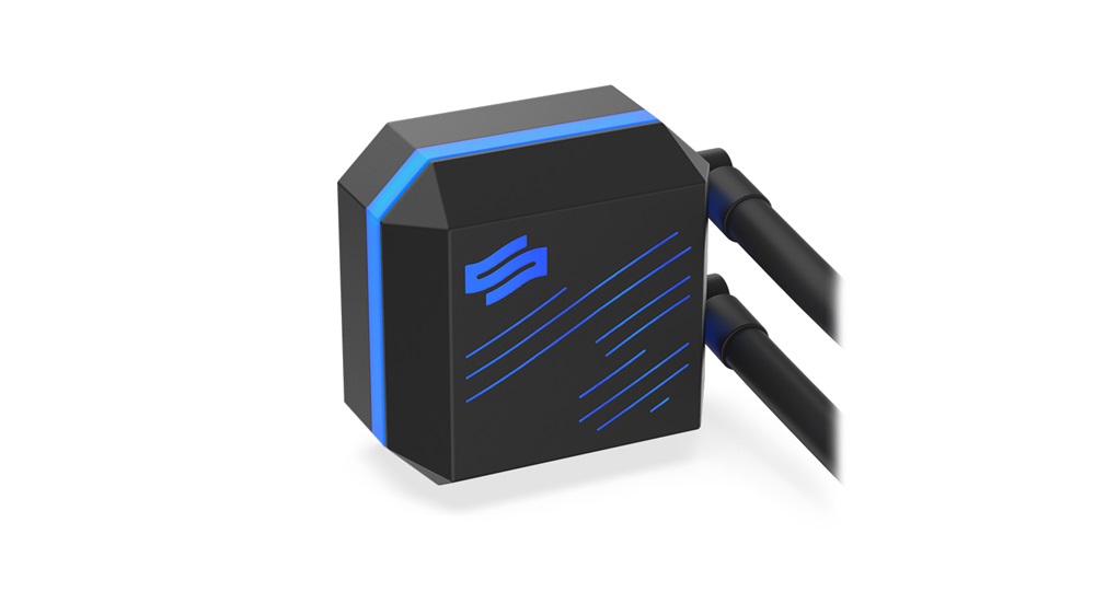 SilentiumPC Navis RGB 360 120mm Fekete vízhűtéses processzor hűtő