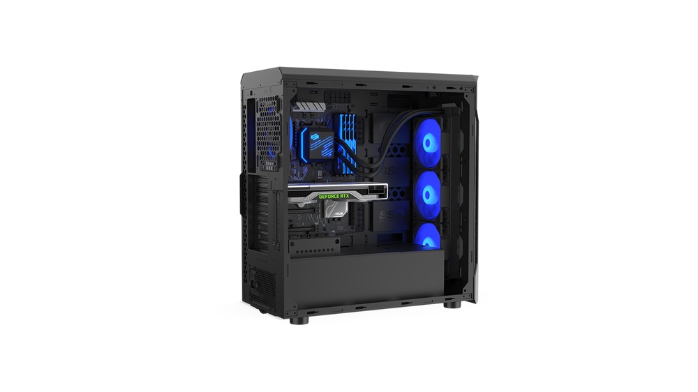 SilentiumPC Navis RGB 360 120mm Fekete vízhűtéses processzor hűtő