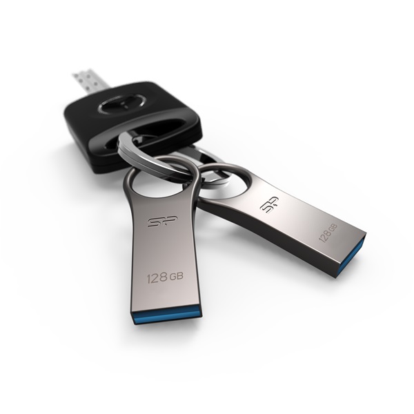 Silicon Power 128GB USB 3.2 Gen 1 A ezüst Jewel J80 Flash Drive