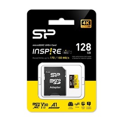 Silicon Power 128 SD micro (SDXC V30 UHS-I U3) SP128GBSTXLV3V1NSP memóriakártya