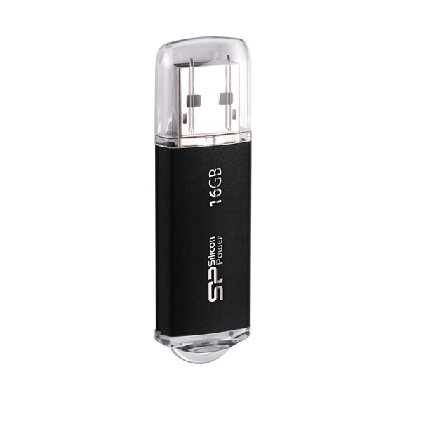Silicon Power 16GB USB 2.0 fekete Ultima II-I Flash Drive