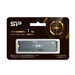 Silicon Power 1TB M.2 NVMe 2280 US75 (SP01KGBP44US75S5) SSD