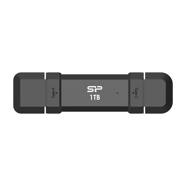 Silicon Power 1TB USB 3.2 Gen2/Type-A/Type-C fekete Marvel Xtreme DS72 Flash Drive