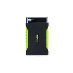 Silicon Power 2TB USB 3.2 Gen1 2,5" Armor A15 (SP020TBPHDA15S3K) fekete-zöld külső winchester